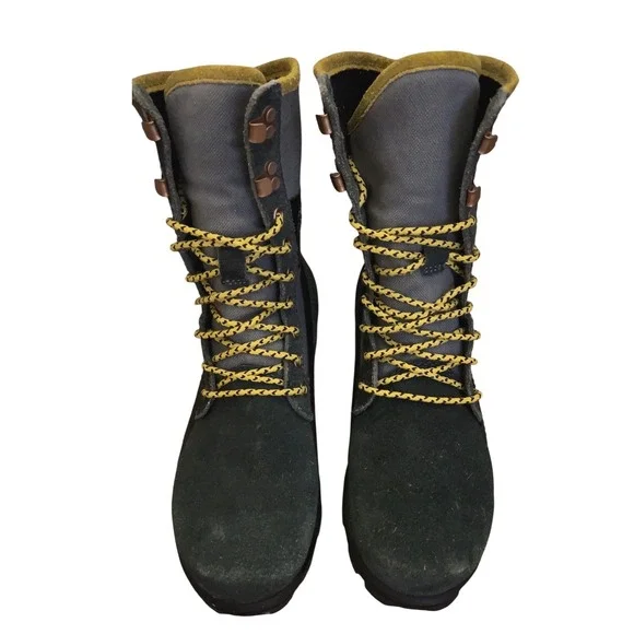 RARE Puma Ever Track Boots Lace-up High Top Suede Mesh Men's Size 6
